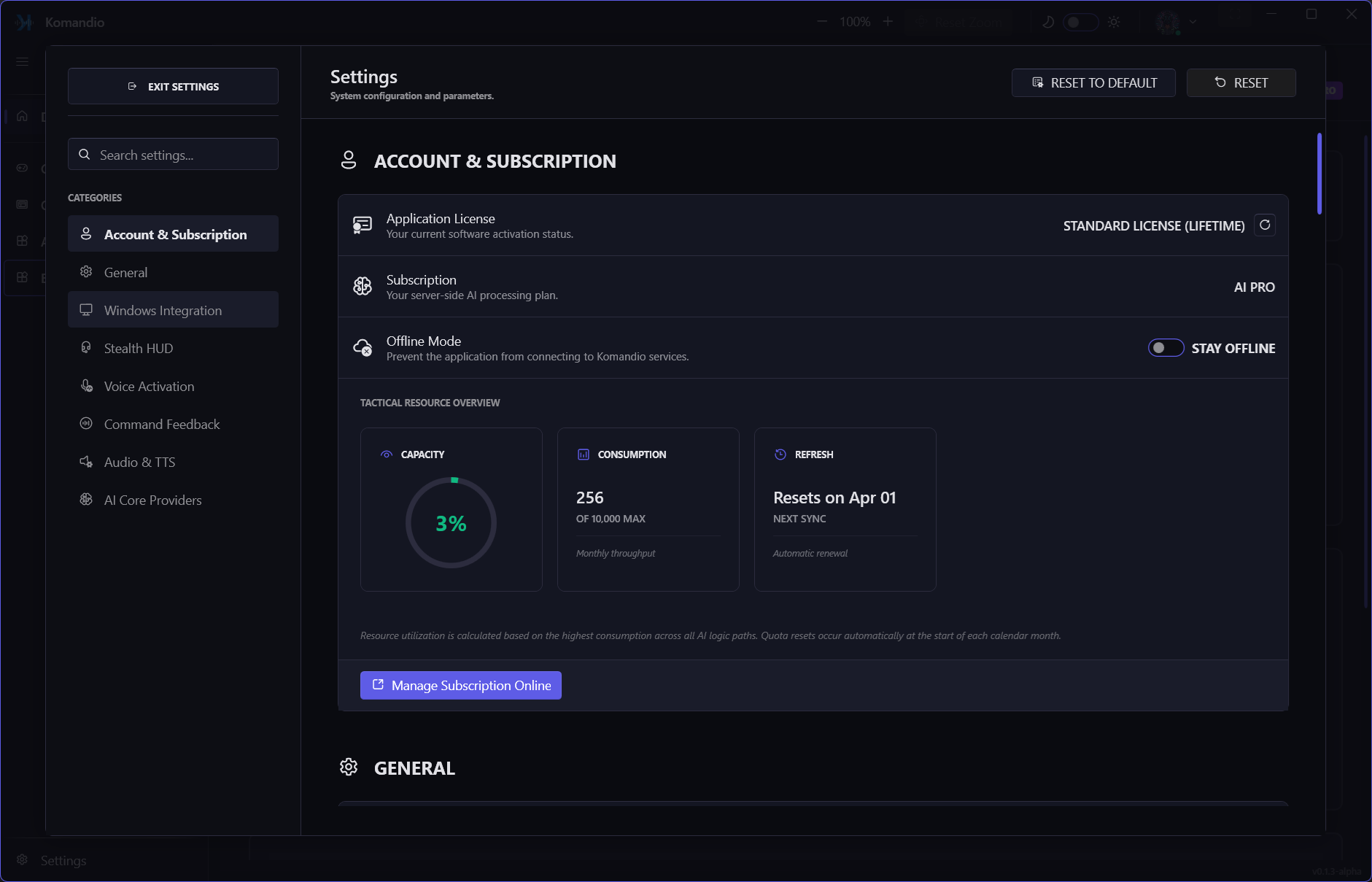 System Configuration